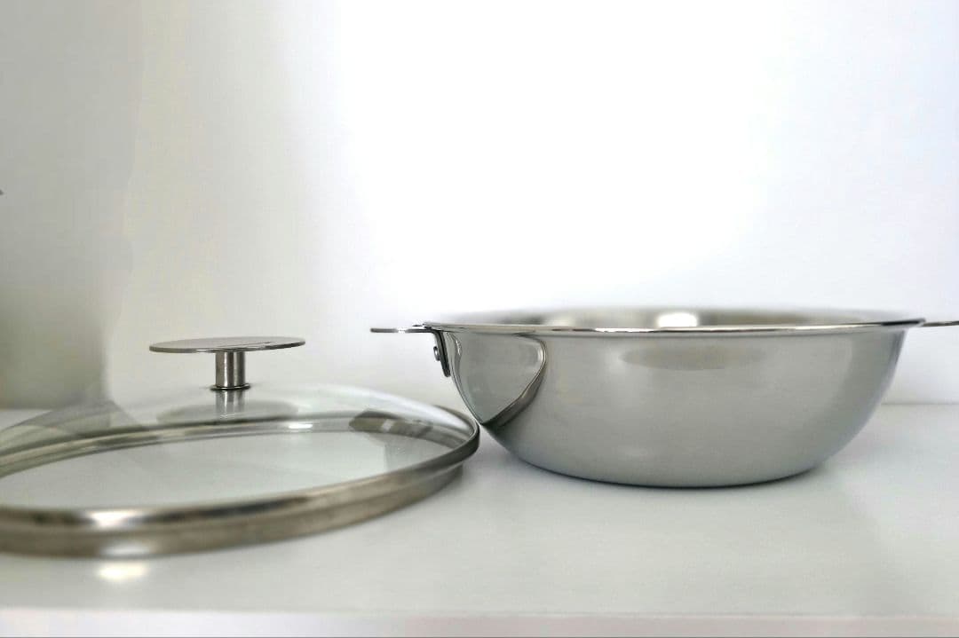 CRISTEL ステンレス　中華鍋　20cm