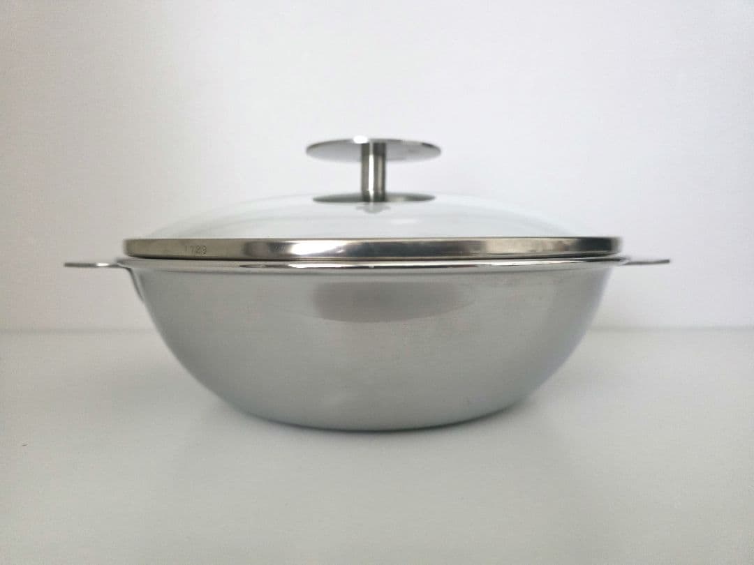 CRISTEL ステンレス　中華鍋　20cm