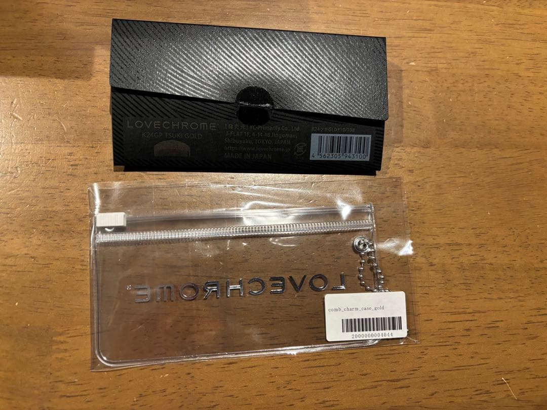 K24GP TSUKI Gold コーム LOVECHROME 美髪コーム