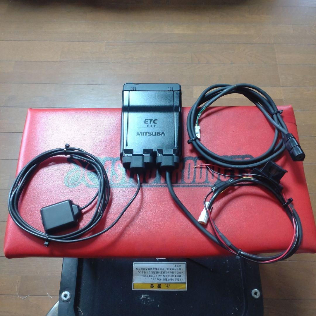 バイク用　ETC　車載器　ミツバ　BE61W　（検索用）　ETC2.0　1046
