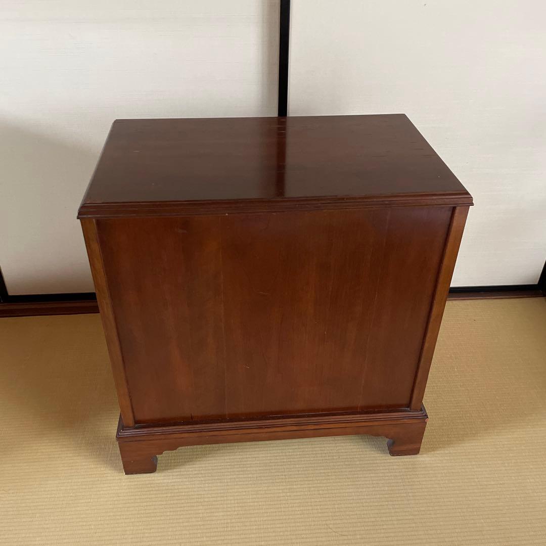 THAN ALLEN (イーセンアーレン) ナイトチェスト ダークブラウン 4段