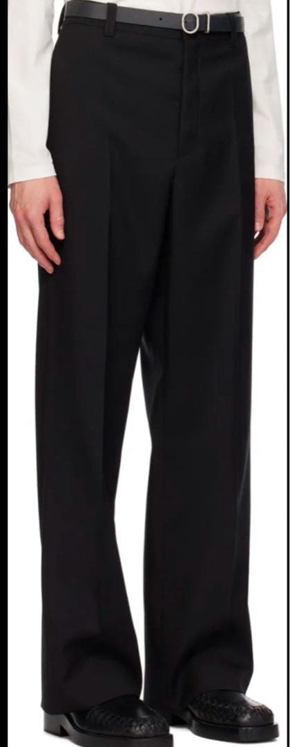 JILSANDER センタープレス ワイド トラウザー