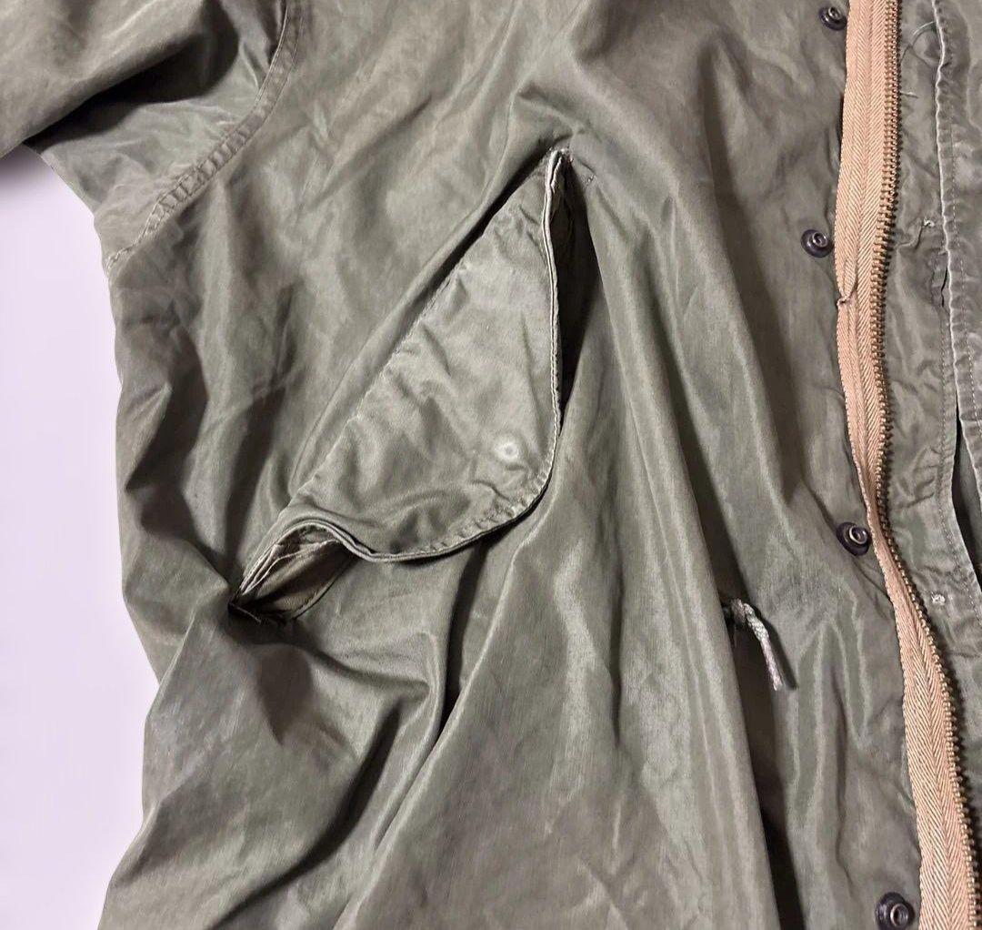 米軍実物 m-51 コットンサテン フィッシュテール 50s