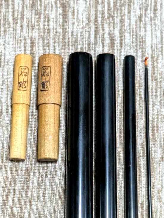 【石水作】中硬式　10尺2寸　竹製ヘラブナ竿