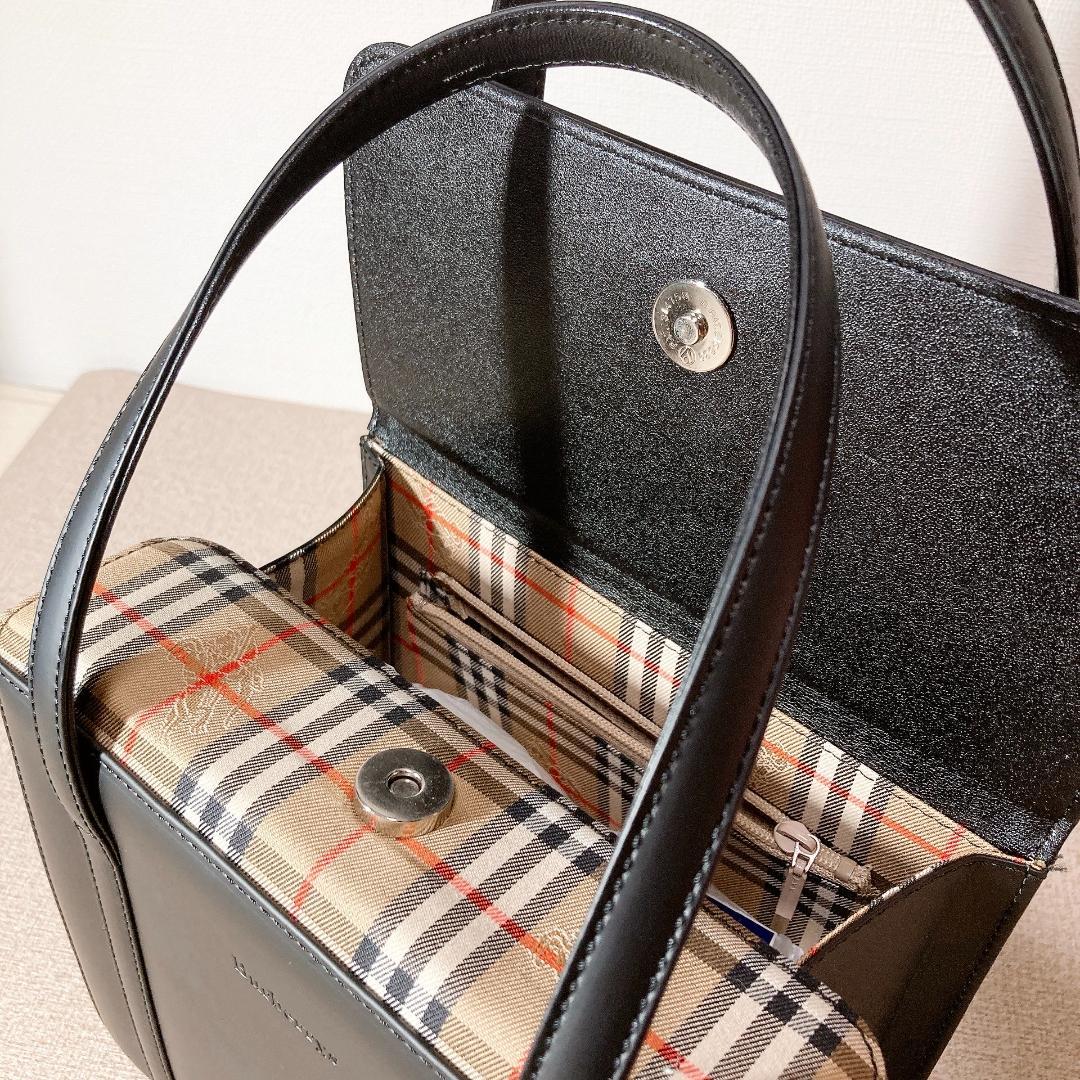 Burberrys バーバリー ハンドバッグ カーフレザー