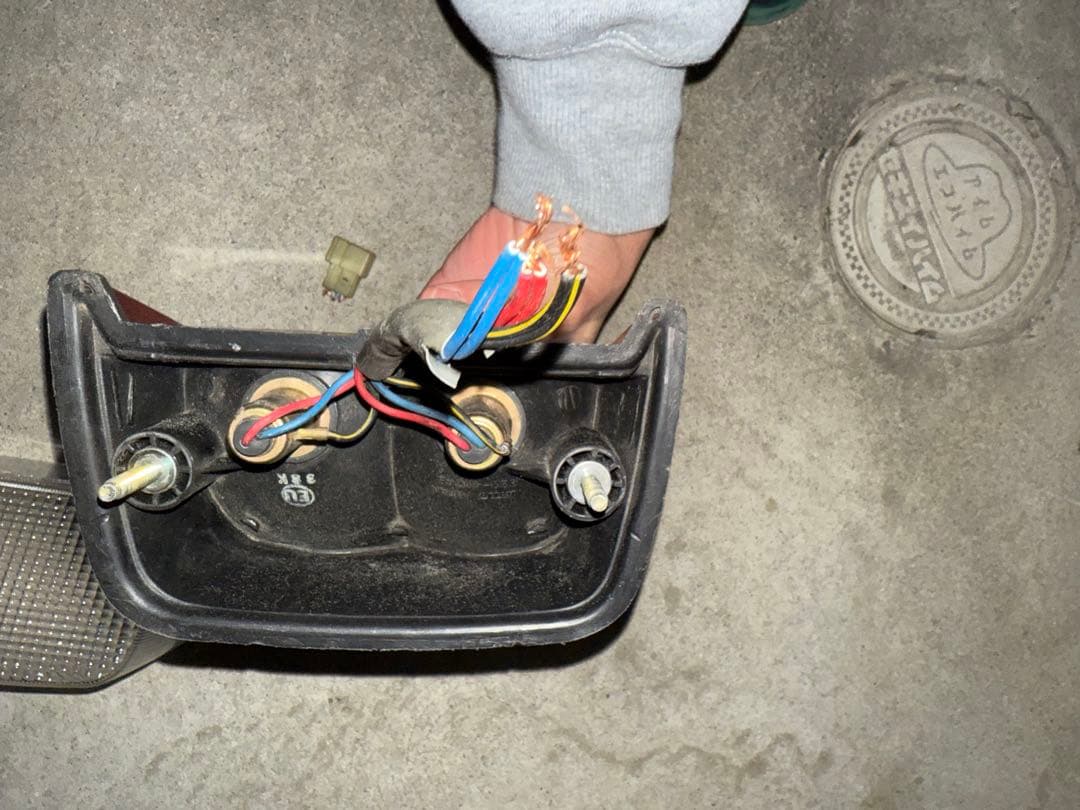 ゼファー400 テールランプ クリアテール付