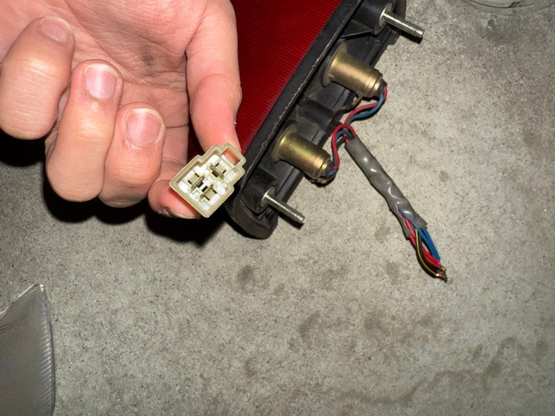 ゼファー400 テールランプ クリアテール付