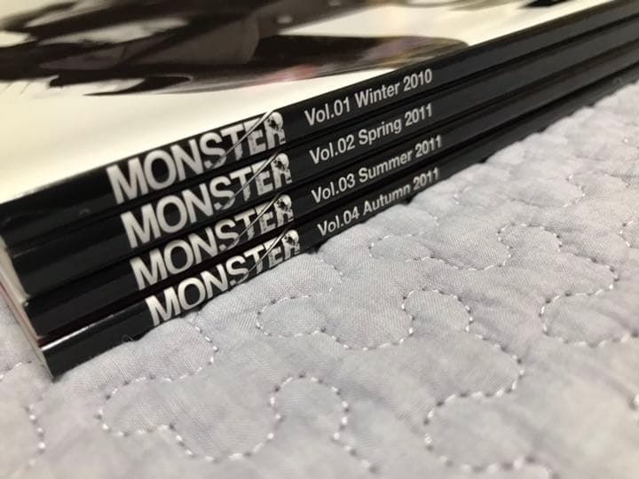 コンユ専門雑誌『MONSTER（モンスター）』season１ 全巻4冊セット