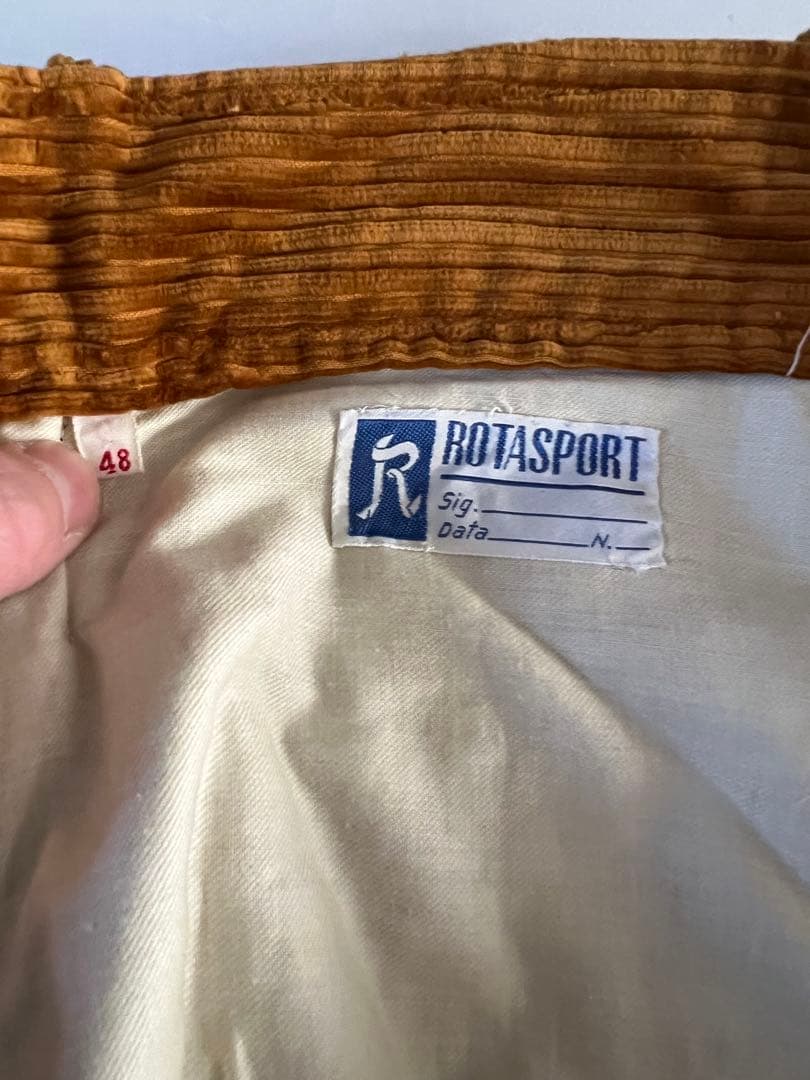 ★年末SALE★【希少】70s ROTA Sports corduroy 48
