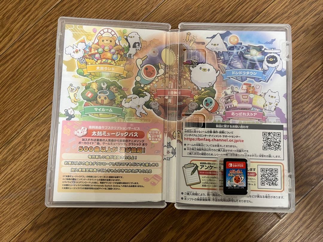 Switch スイッチ 太鼓の達人 ドンダフルフェスティバル　太鼓とバチ