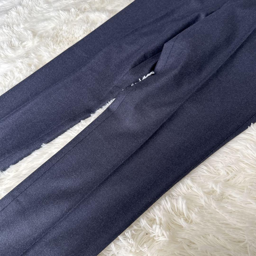 新品未使用⭐️ユニバーサルランゲージ　カノニコ　スラックス ネイビー L 82cm