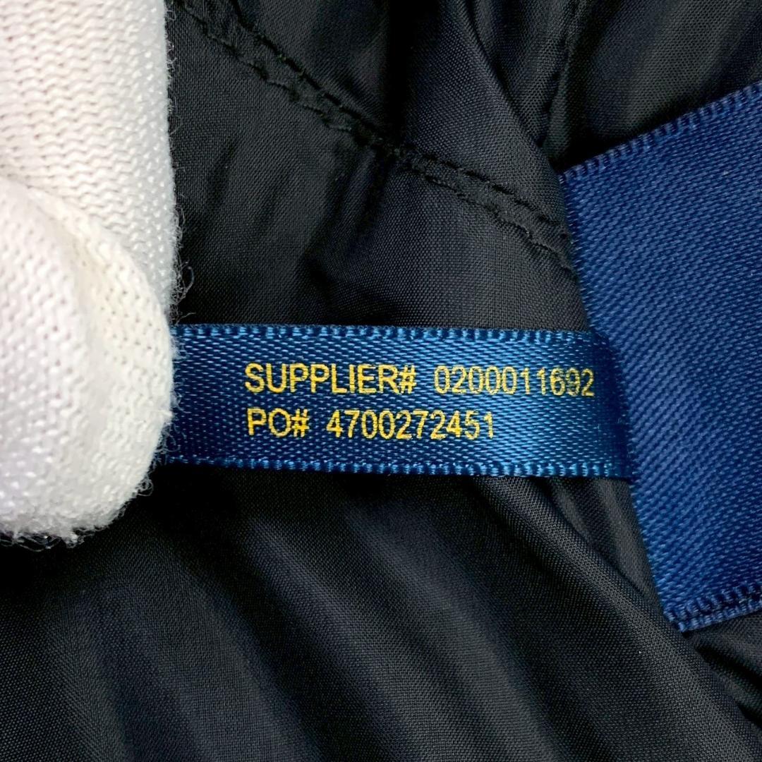 ポロラルフローレン ダウンベスト ビッグポニー刺繍 ブラック L　D883