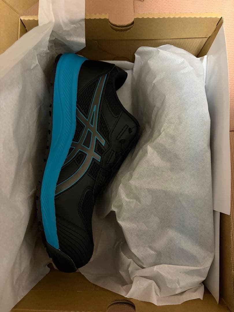 星*）様 【早い者勝ち】アシックススニーカー安全靴CP219 ブラック×ガンメタ