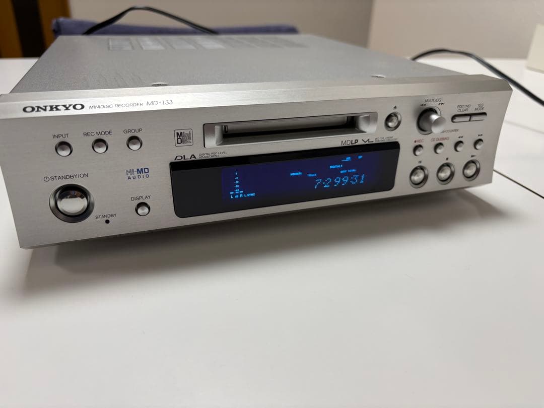 ONKYO INTEC275 MDデッキ Hi-MD対応 シルバー MD-133