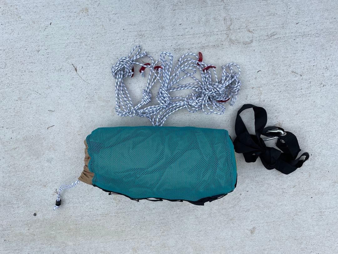 ムササビウイング13ft 焚き火バージョン　延長ベルト付