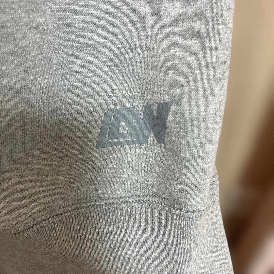 LOOPWHEELER LW01グレー メランジ　Lサイズ