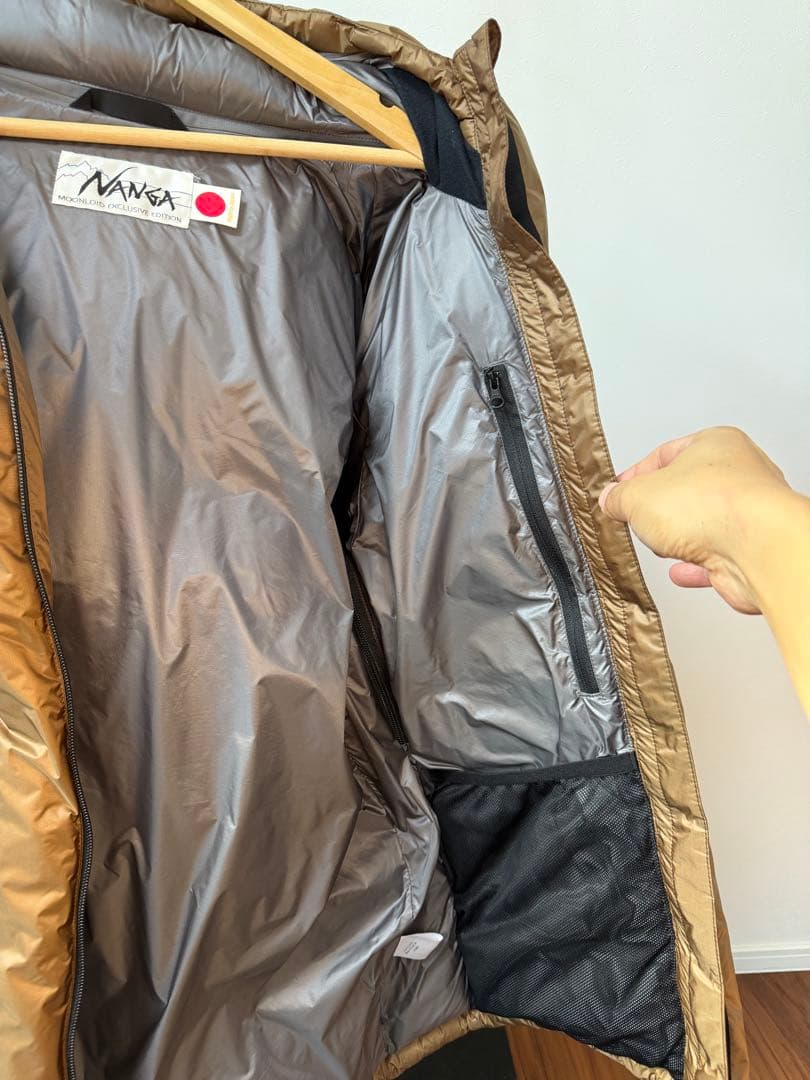 【サイズ：M】NANGA WHITE LABEL 最強ダウンジャケットtype2