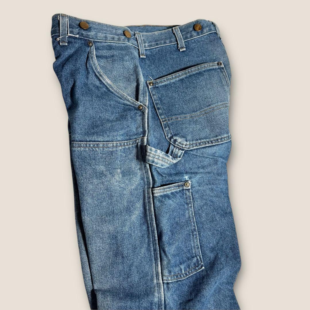 【ワーク】90s Carhartt サスペンダーボタン付 デニムペインターパンツ