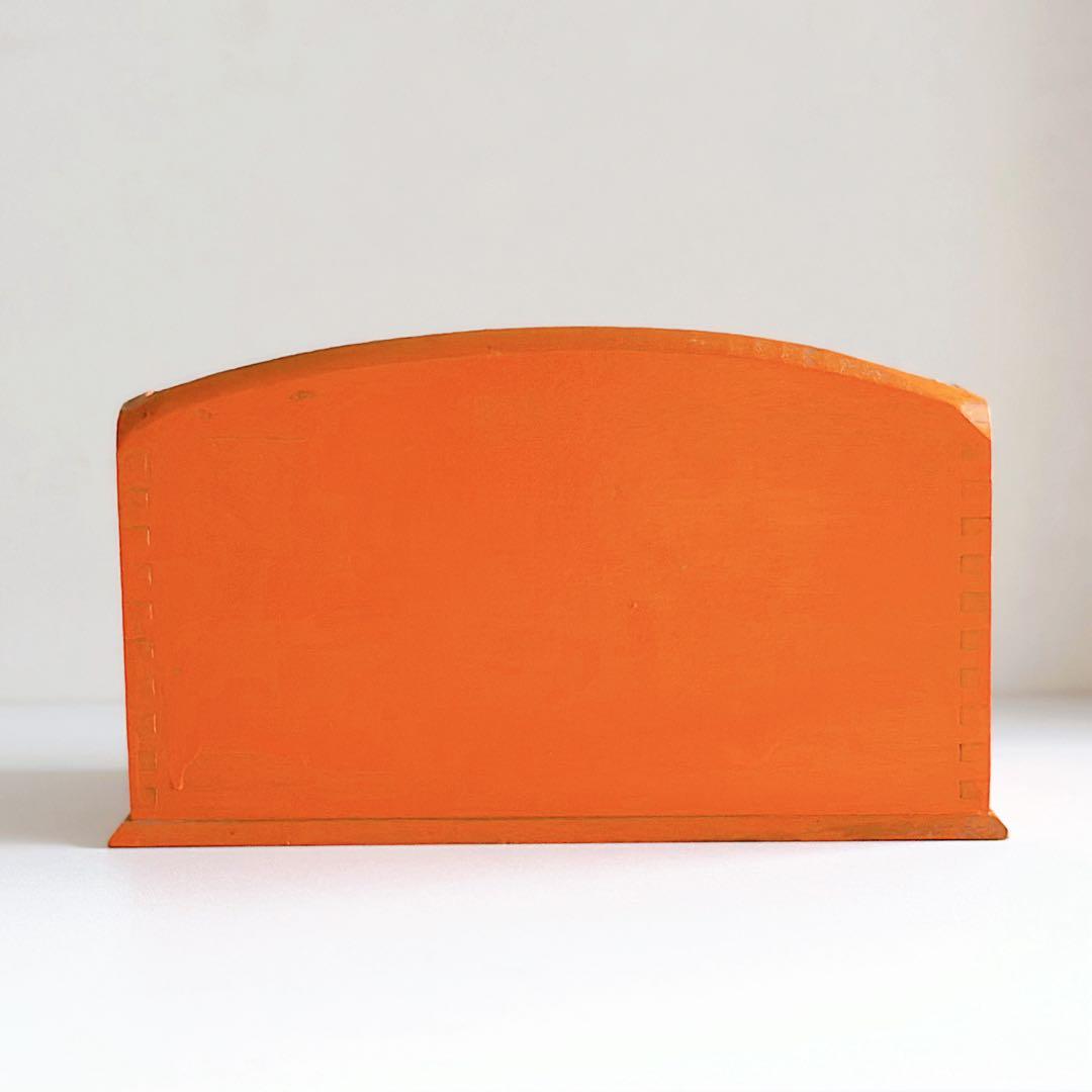 フランス ヴィンテージ 木製 レターラック レタースタンド