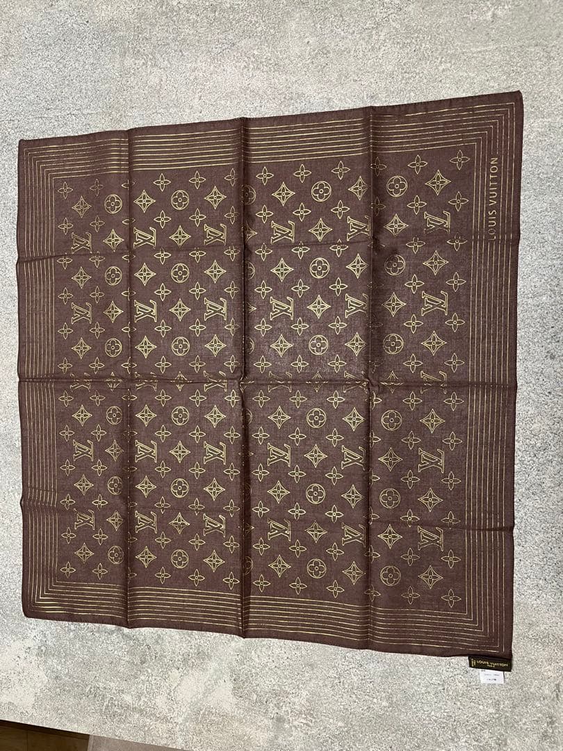 ルイヴィトンモノグラム★ハンカチ★スカーフバンダナ