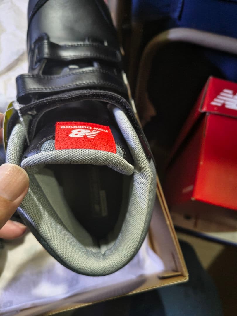 New Balance JSAA認証安全靴 ハイカット ブラック/グレ