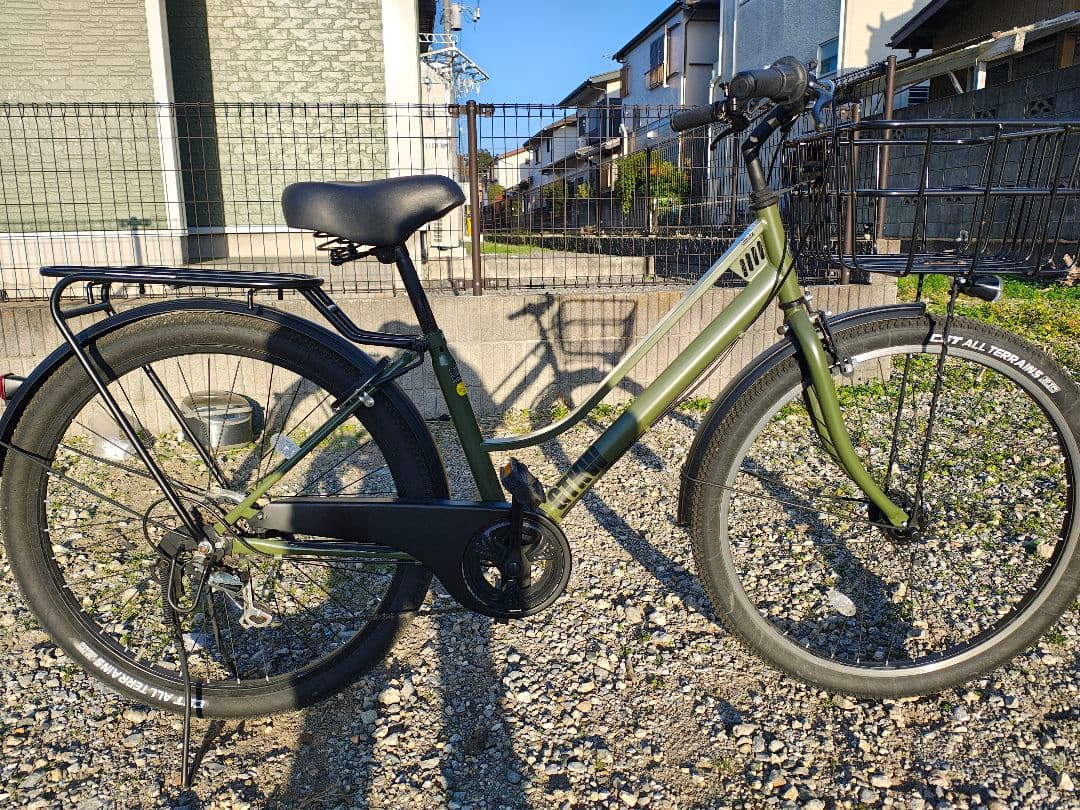 27インチのシティサイクルです。 購入してから約5ヶ月で