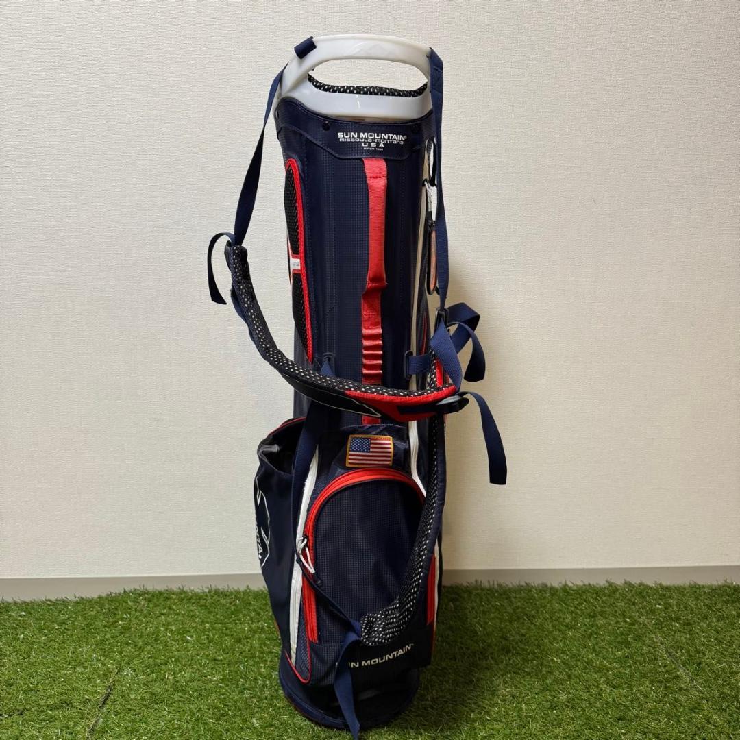 サンマウンテン カーボンスタンド キャディバッグ 8.5型 超軽量1.3kg