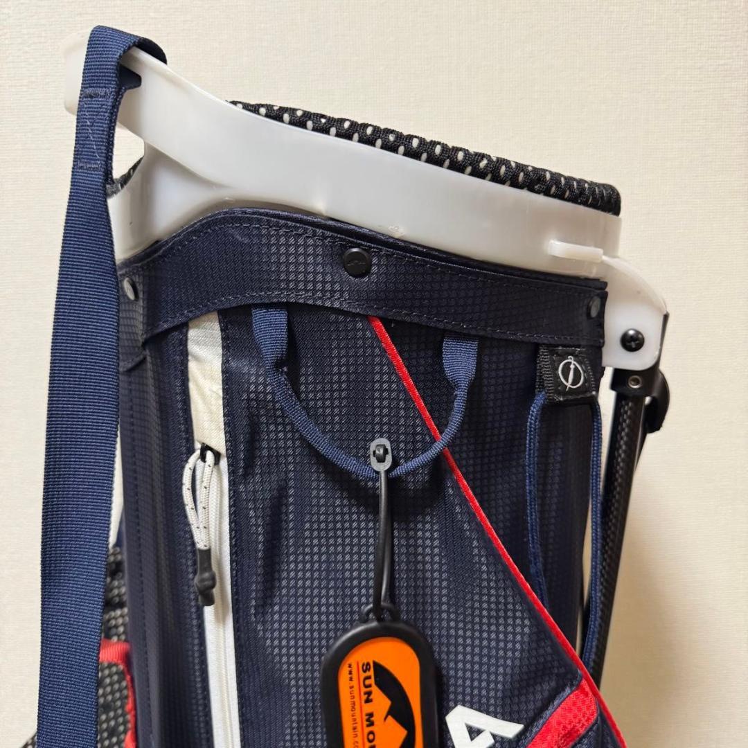 サンマウンテン カーボンスタンド キャディバッグ 8.5型 超軽量1.3kg