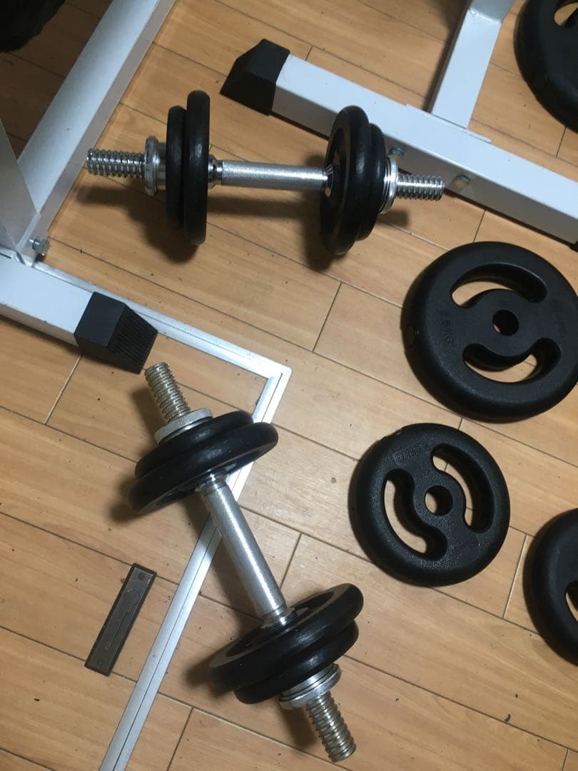 Wild Fit ワイルドフィット ベンチプレスセット77.5Kg 引き取り限定