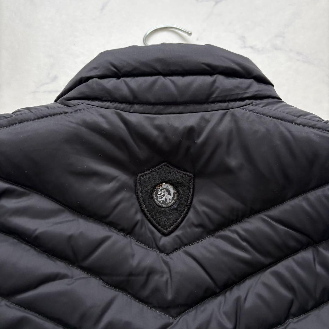 DIESELディーゼル M相当 ダウンベスト ブラック