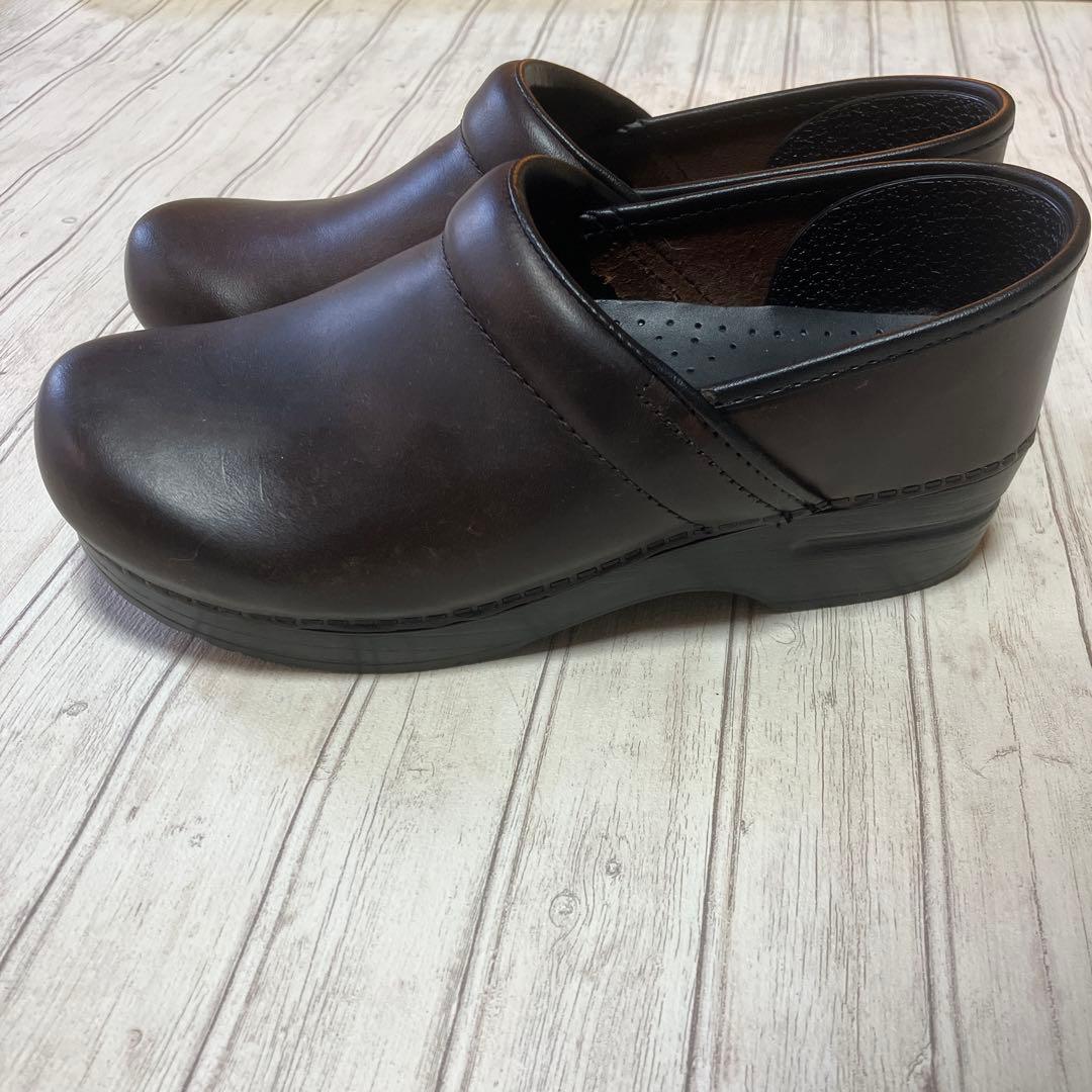 dansko ダンスコ プロフェッショナル アンティークブラウン 38