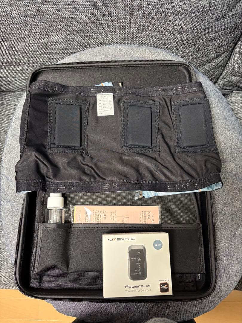 SIXPAD パワースーツコアベルト Mサイズ ブルー
