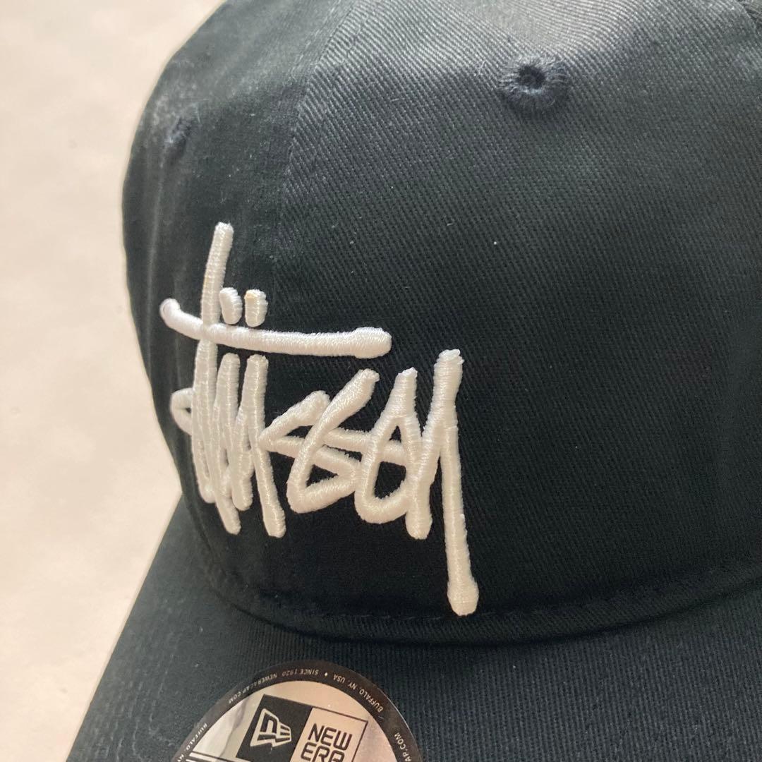 stussy 9TWENTY 黒 キャップ