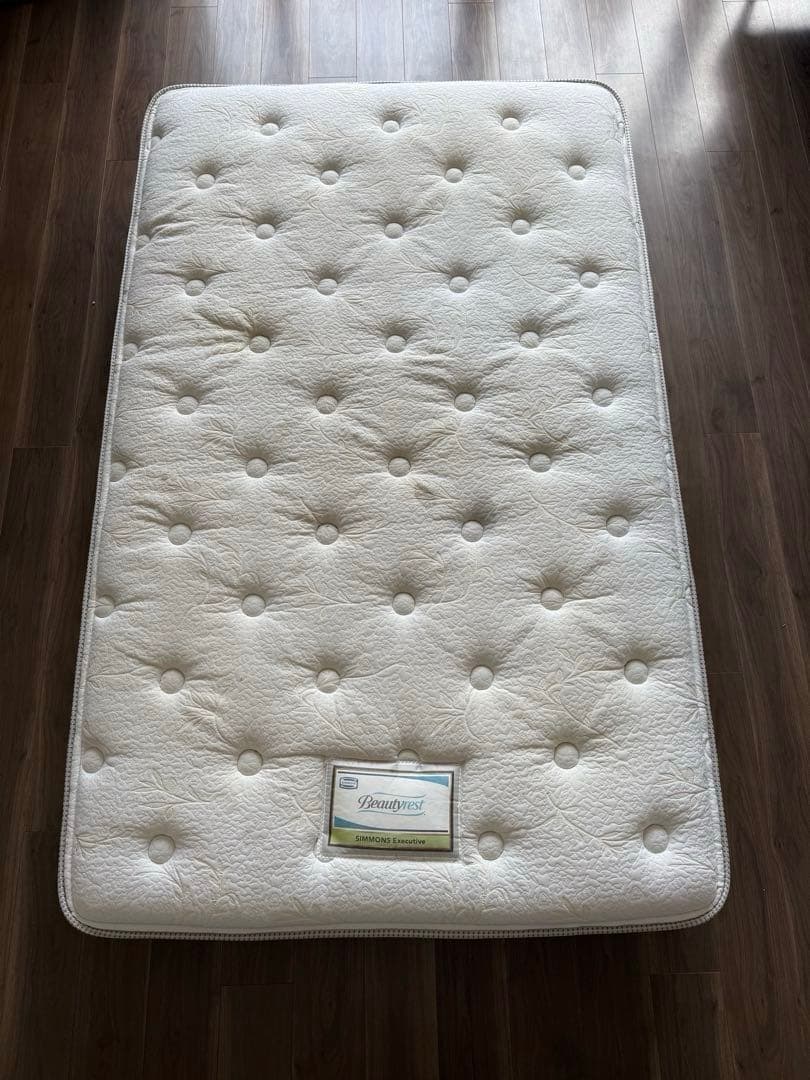 【良品】シモンズ Simmons premium エグゼクティブ セミダブル
