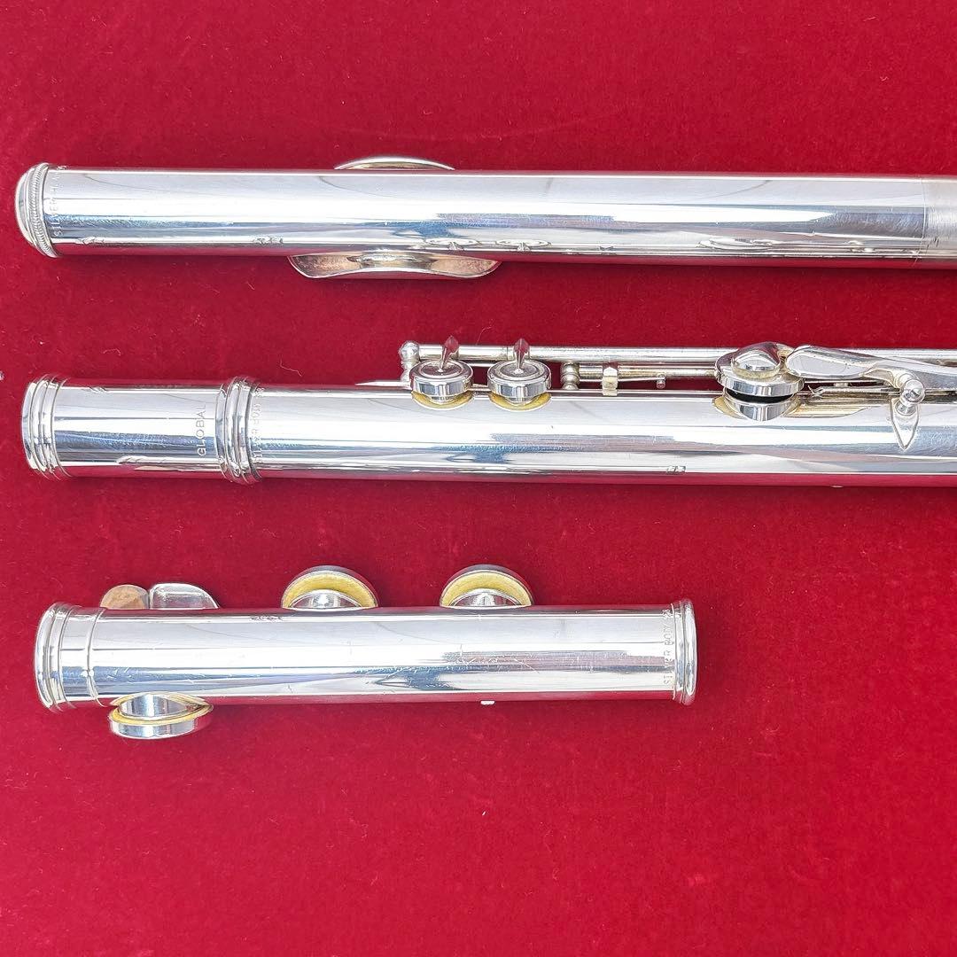 Altus アルタス A1107 頭部管・管体銀製 Eメカ フルート