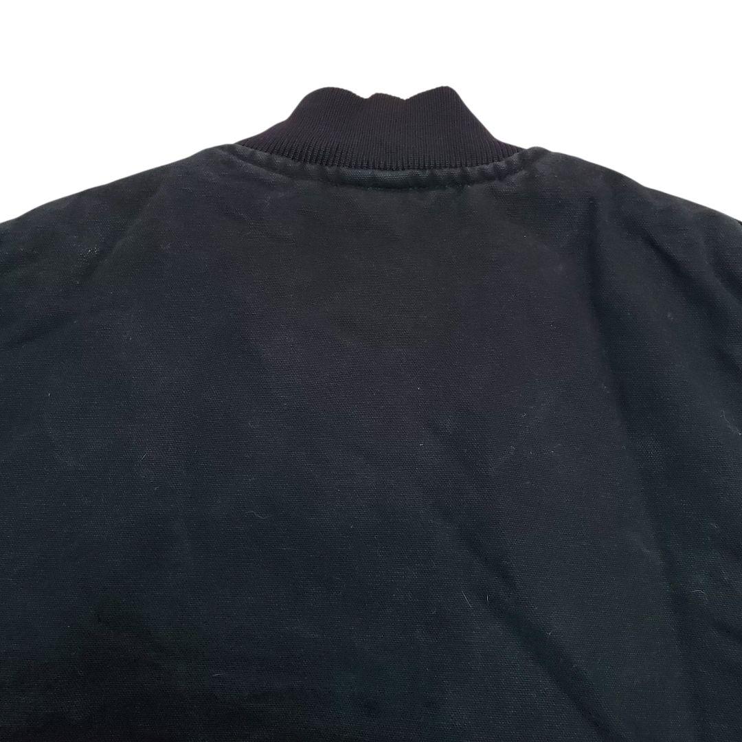 8*7様 Carhartt ダックベスト ブラック L USA製 腰ゴム 90S