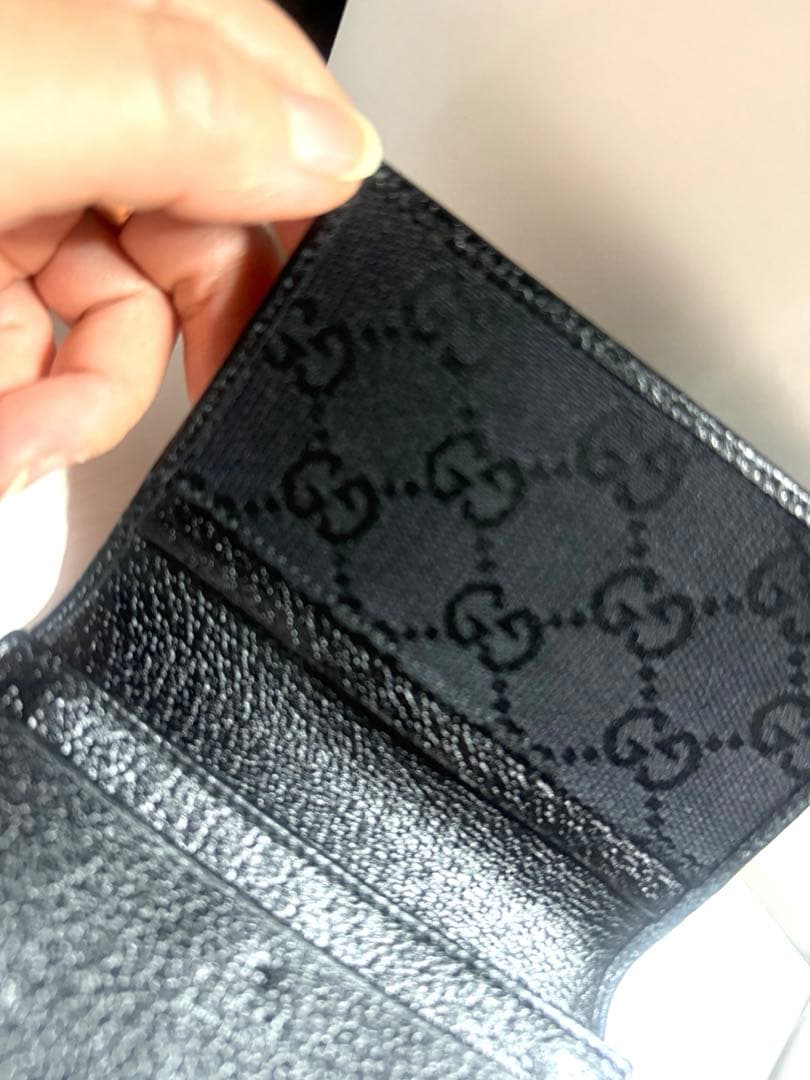 グッチ　名刺入れ　男女兼用　日本橋高島屋で購入