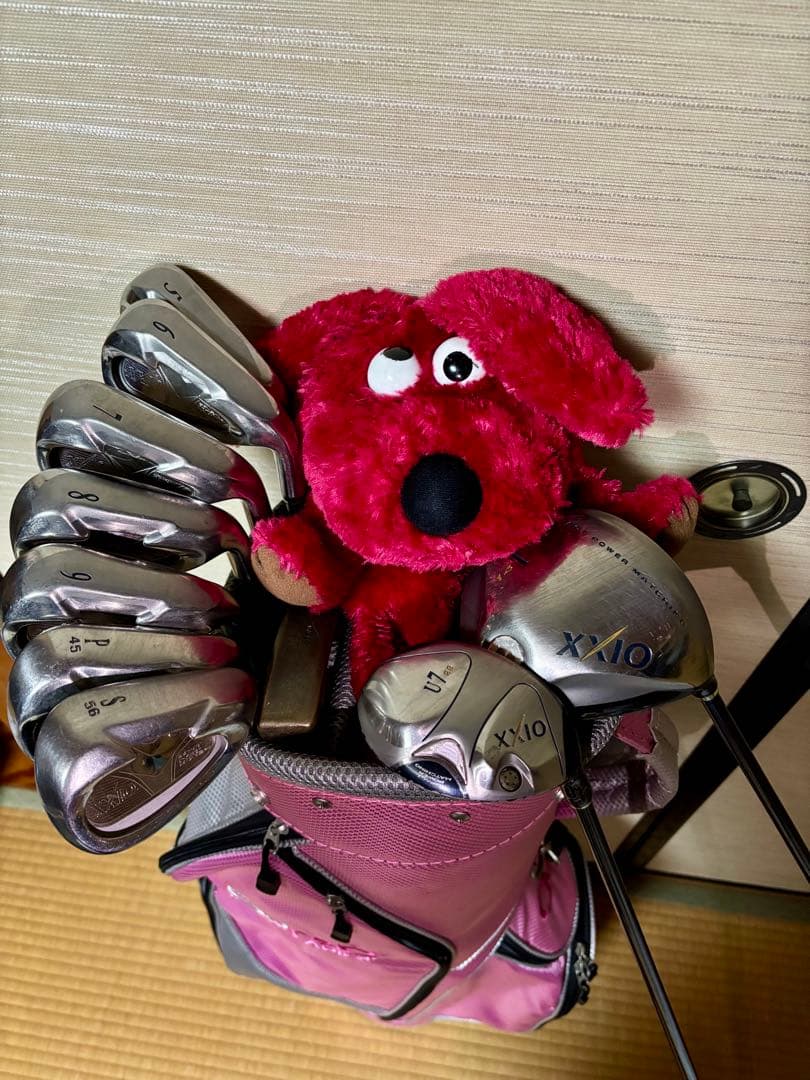豪華ゼクシオ XXIO レディース ゴルフセット 10本 ピンクバッグ付 初心者