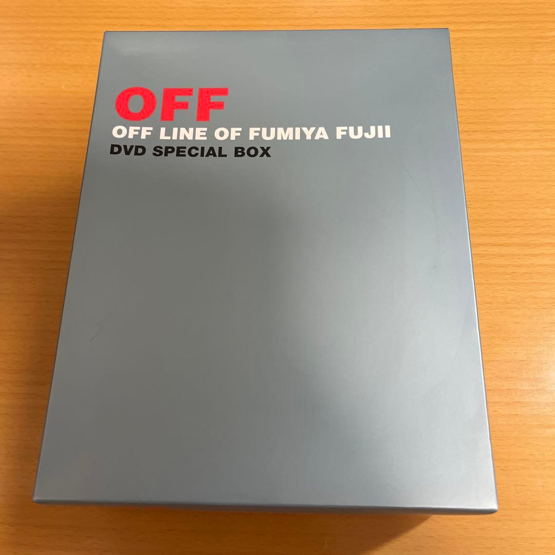 藤井フミヤ OFF LINE OF FUMIYA FUJII DVD BOX