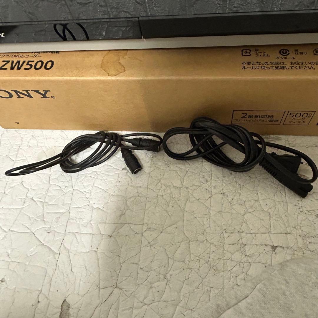 SONY BDZ-ZW500 Blu-rayレコーダー HDD500GB
