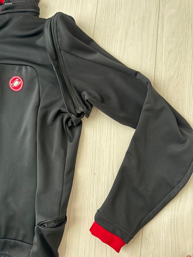 【中古美品】Castelli Radiation123 Jacketブラック