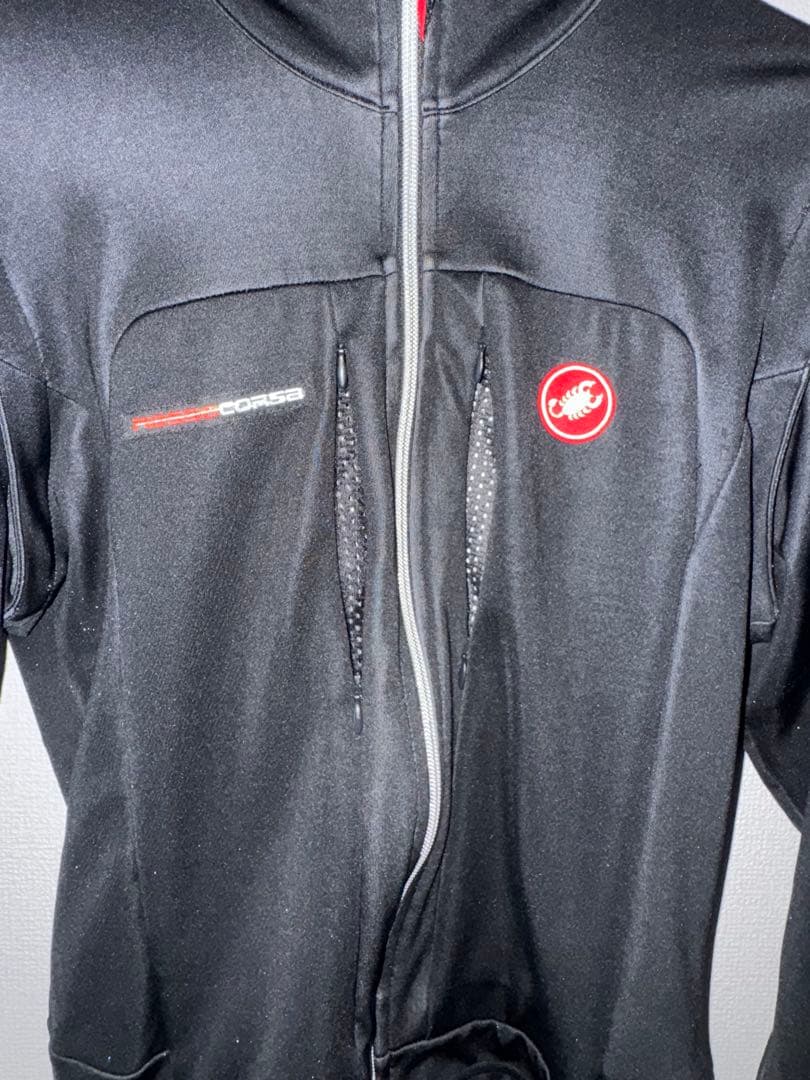 【中古美品】Castelli Radiation123 Jacketブラック