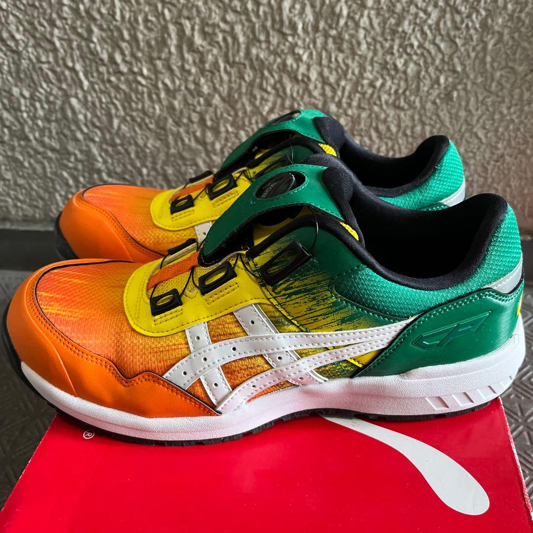 新品安全靴asicsスニーカー