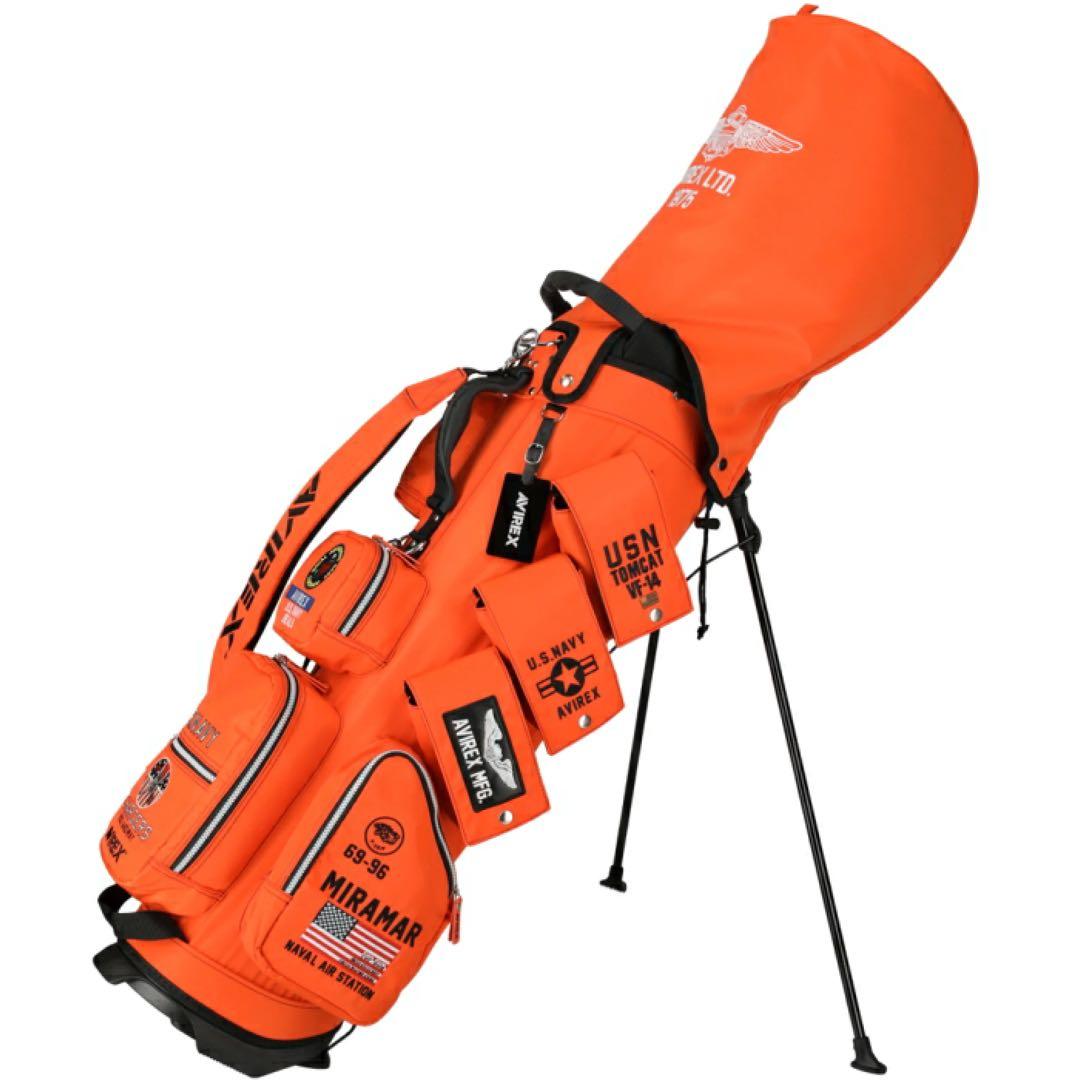 【新品】アビレックス ゴルフ AVG5S-AC27 キャディバッグ モス