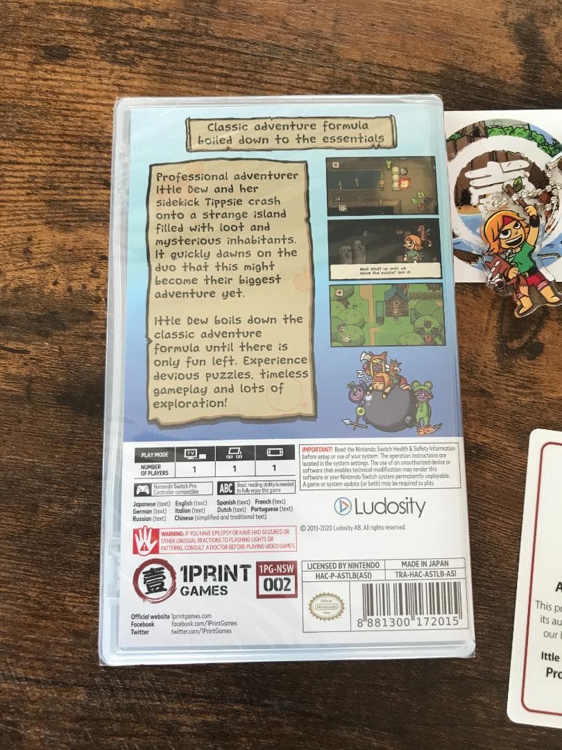 Ittle Dew 新品未開封　イトルデュー