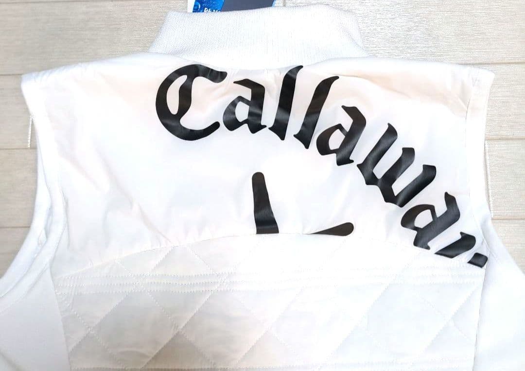 再再再値下げ新品　キャロウェイ　中綿ワンピースМ　白　定価26400円