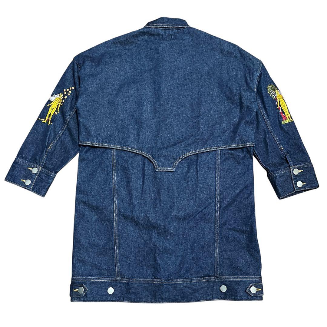 【美品】パメオポーズ LoversDenimJacket 刺繍デニムジャケット