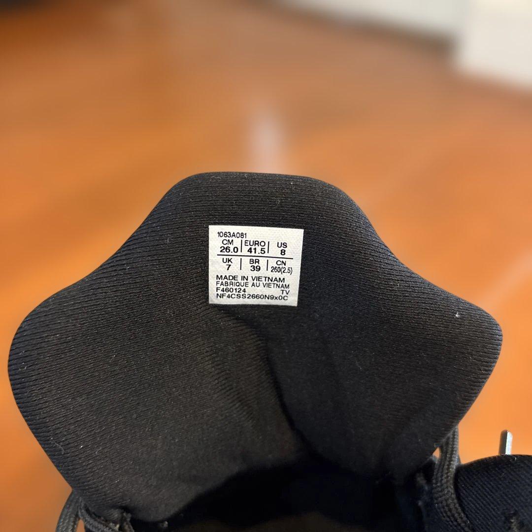 E*E様 ASICS バスケットボールシューズ ブラック　ゲルバースト　２６セン