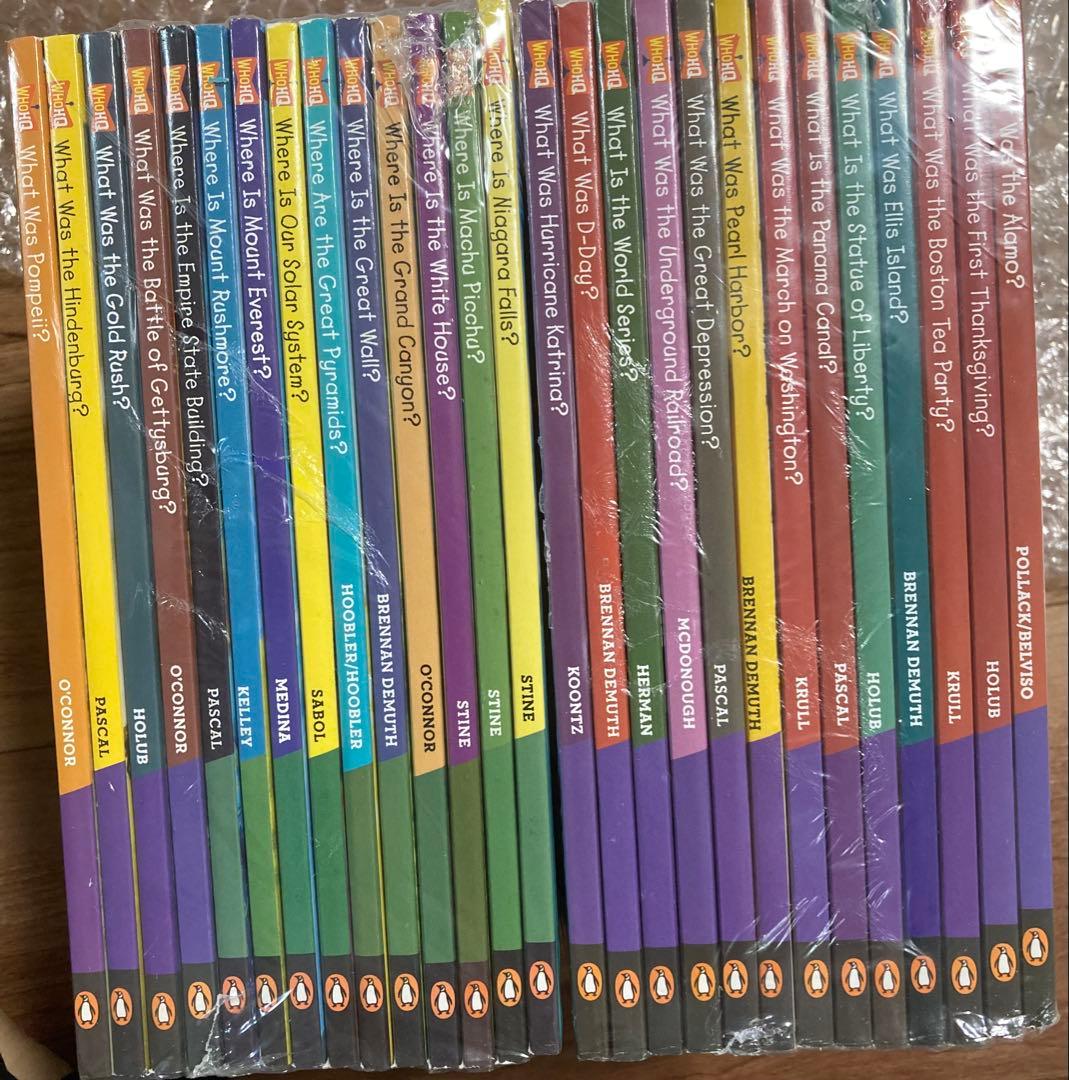 What was Where is series 27冊英語多読