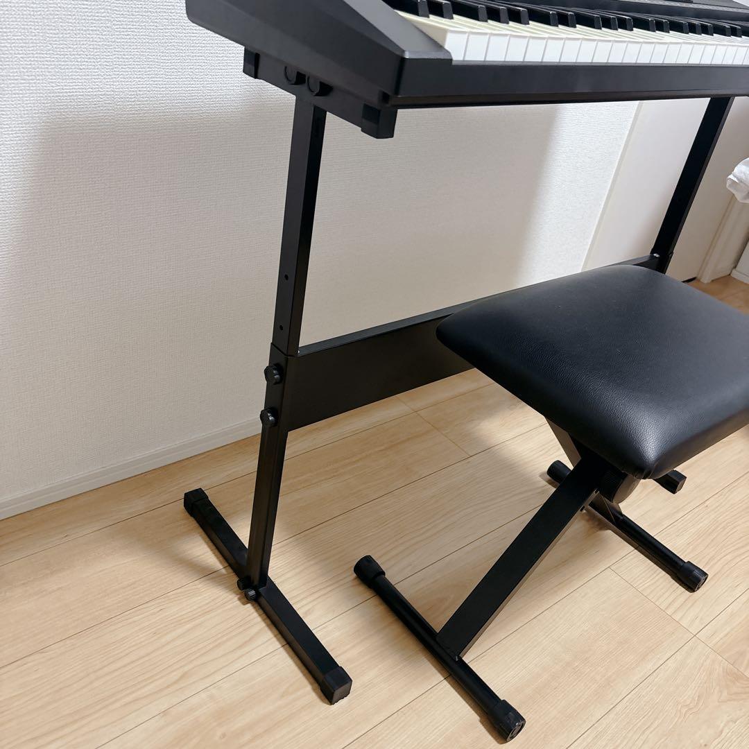 Moukey 54鍵盤 電子キーボード 350種類音色 LCDディスプレイ搭載